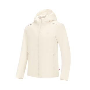 金标P棉|乔丹棉服女子2026春季新款防泼水抗静电防风户外登山外套