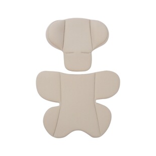 儿童安全座椅内垫换洗垫子提篮推车四季通用护腰护头固定坐垫