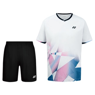 2026新款yonex尤尼克斯羽毛球服套装运动速干透气短袖男女款队服