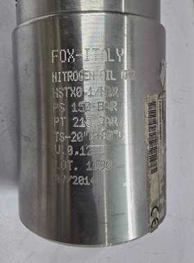 FOX HSTX 0.1/NBR Pulsation Damper Ps 150 Bar Pt 215 bar