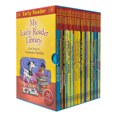 现货 HUK Early Reader Slipcase(30books) 哈榭少儿早期阅读桥梁书30本彩色套装 儿童故事文学套装 英文原版 7-12岁【中商原版】