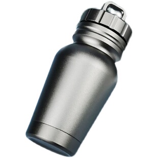 铝合金户外密封急救便携防水防潮药瓶钥匙扣药盒随身大容量旅行