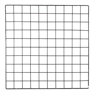 铁艺网格照片墙装饰挂墙置物架幼儿园网格片公仔收纳铁架子娃娃墙