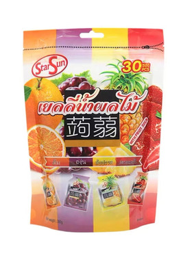 starsun果味果冻蒟蒻果冻0脂肪