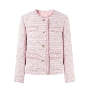 秋水伊人小香风优雅外套2025年秋季新款女装高级轻奢感长袖外搭