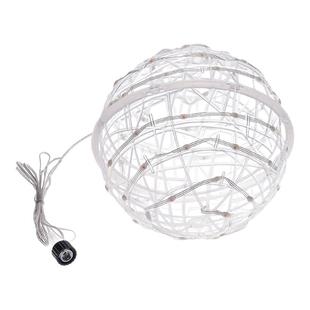 太阳能藤球灯庭院花园布置阳台装饰圆球形灯户外景观造景吊挂树灯