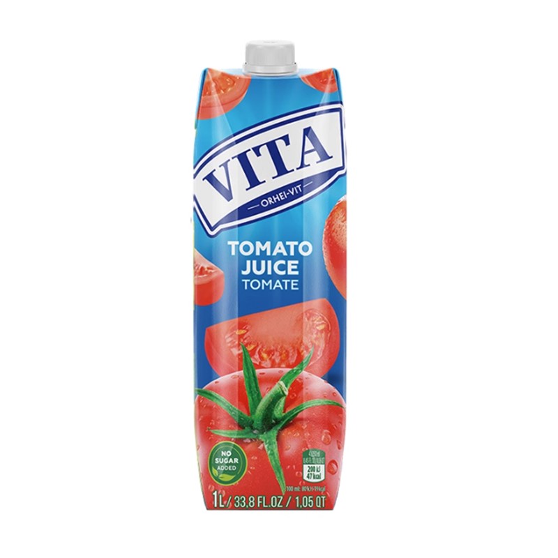 vita进口nfc纯番茄汁鲜榨原汁1L