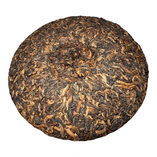2026年嘎巴普洱熟茶100克圆饼茶GaBa Black Tea 100g熟茶氨基丁酸