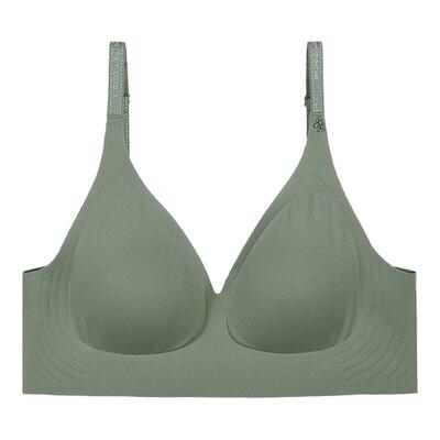 芬狄诗简约无痕舒适纯色无钢圈背心式内衣女士文胸FB00372