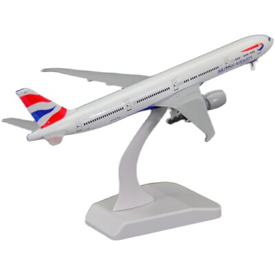 b777-300er英国航空飞机模型