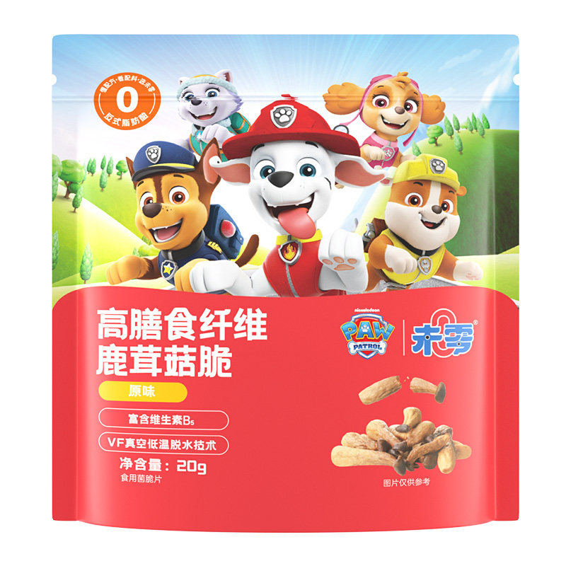 未零高膳食纤维鹿茸脆片