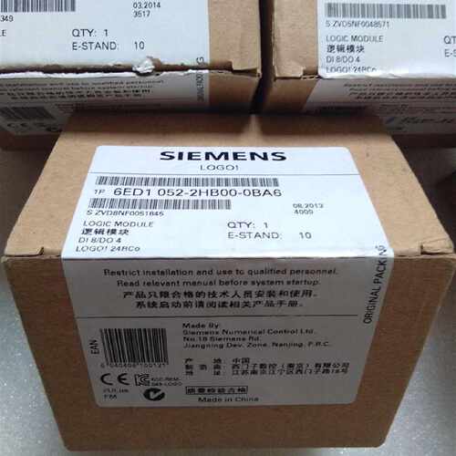 议价LOGO24RCo西门子6ED1052-2HB00-0BA6原装6ED1 052-2HBOO-OBA6
