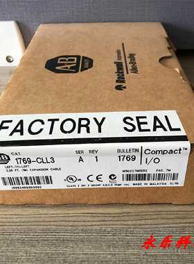 议价1769-CLL3 A 美国ROCKWELL AB CompactLogix模块全新原装1769