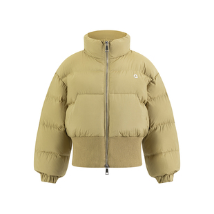 25年冬季新款中大儿童95白鸭绒羽绒服女童加厚短款面包服洋气外套