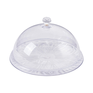 透明食品盖长方形餐盖防摔防尘罩塑料盖面包盖托盘盖蛋糕盖熟食盖