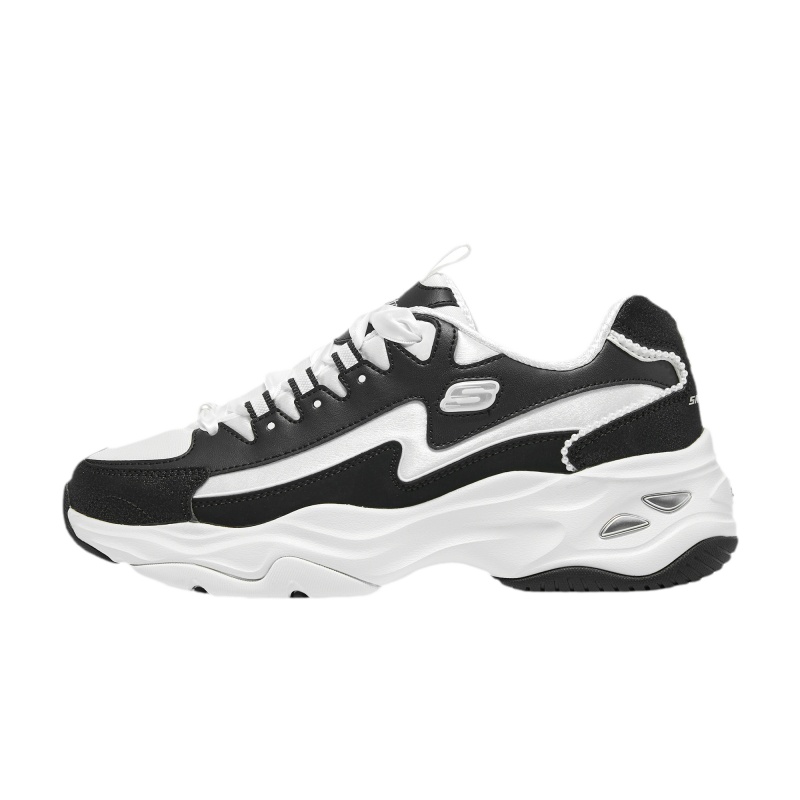 Skechers斯凯奇女鞋夏季新款珍珠熊厚底甜酷运动休闲老爹鞋896156