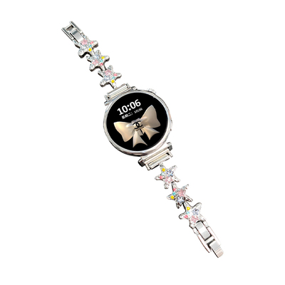 适用华为gt5表带gt4女士gt3金属