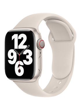 适用于applewatch11表带苹果手表S10硅胶iwatch9女s8新款腕带s7时尚S6高级感s5/4小众s3/2/1创意se男运动配件