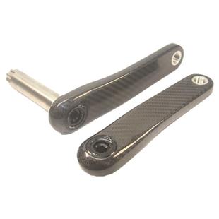 CRUZBIKE公路自行车碳纤维曲柄钛合金轴心折叠车曲柄三钉八钉直装