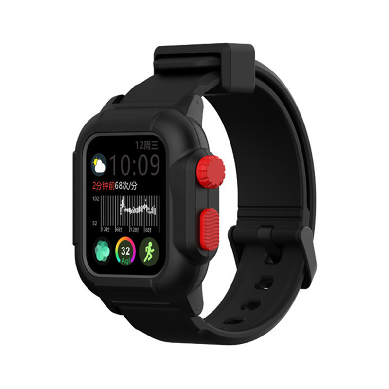 适用iwatch8/9表带游泳防水保护