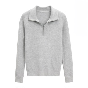 卡卡女装官方旗舰正品美式街头加绒拉链修身百搭连帽卫衣T恤上衣