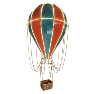 商场幼儿园游乐场婚庆美陈创意发光热气球天花板棚顶吊挂件装饰品