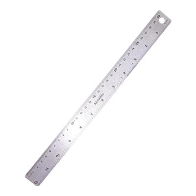 科灵圆角钢直尺15/20/30cm