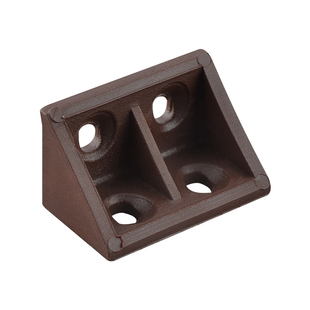 塑料角码白色90度直角支架固定角铁连接件L型三角塑料片7七字层板