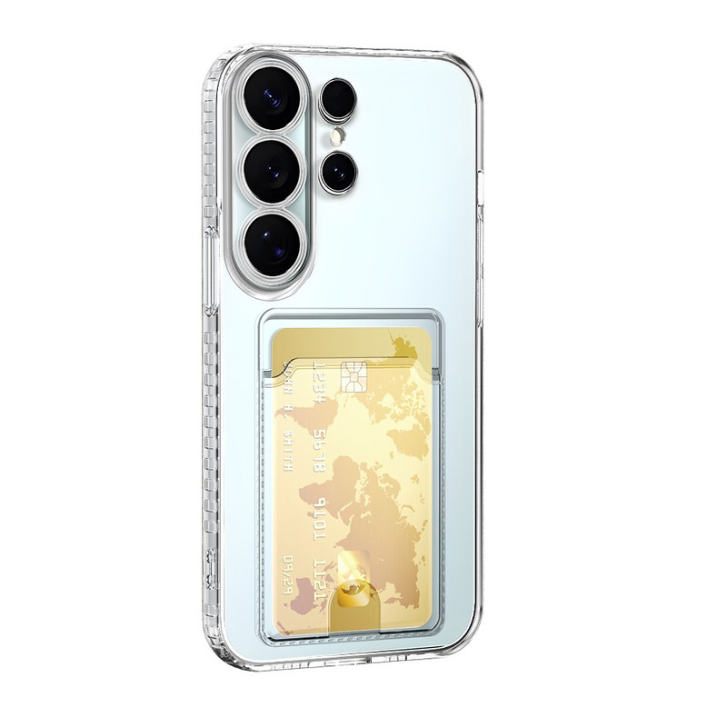 极简透明插卡a56适用三星s24ultr