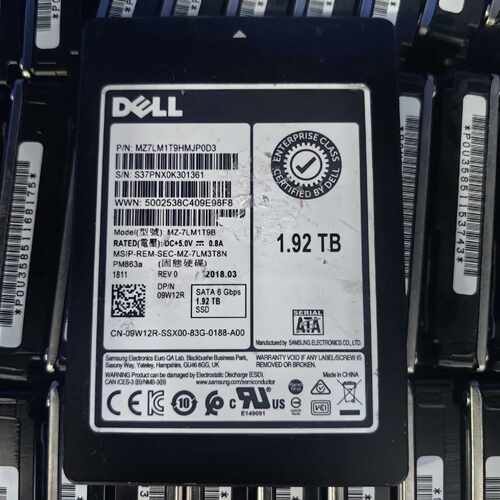 【请询价】DELL PM863a 1.92T 2.5寸 SATA6G