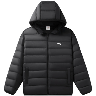 安踏儿童管道轻薄羽绒服男童冬款