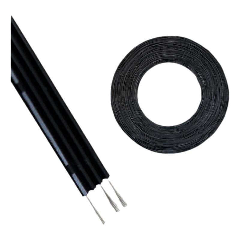特软耐高温硅胶排线24 26 28AWG 3P 4P注白条 镀锡铜电源多芯并线