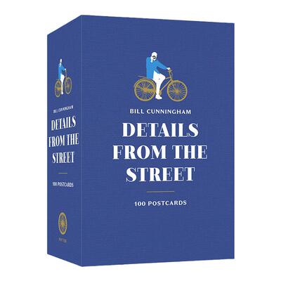 Bill Cunningham: Details from the Street: 100 Postcards 传奇街拍摄影师比尔坎宁安 摄影艺术 100张明信片