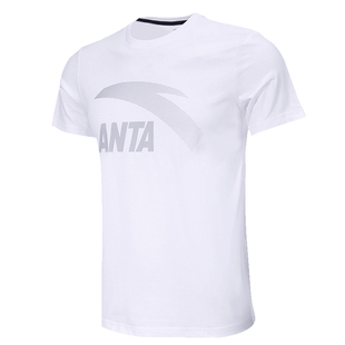 安踏短袖女2026夏季新款黑色圆领宽松大码t恤透气运动休闲针织衫