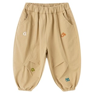 【100%棉】嘟嘟家宝宝裤子春款儿童灯笼裤春季男童休闲裤卡通春装