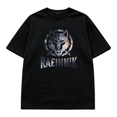 威逸狮 重磅扎染短袖t恤男夏季宽松美式复古纯棉半袖体恤圆领上衣