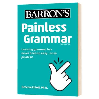 正版 Barron's Painless Grammar 巴朗无痛英语语法