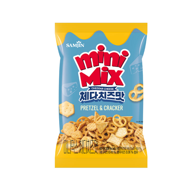 韩国进口samjin三进碱水结饼干