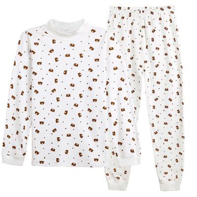 a＆bab男童纯棉半高领宝宝内衣