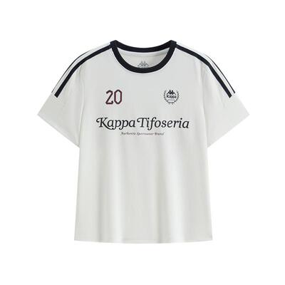 Kappa卡帕女装2026夏季新款时尚百搭透气圆领短袖T恤K0G42TD08