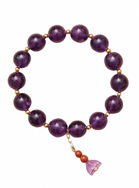 女性紫水晶原创设计乌拉圭礼物