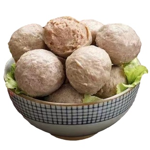 整箱达濠李老二正宗潮汕风味纯手工手打汕头牛筋丸12包广东包邮