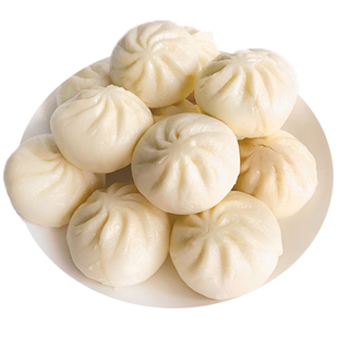 五丰冷食80g猪肉大包子早餐蒸笼早点面点冷冻速冻食品商用半成品