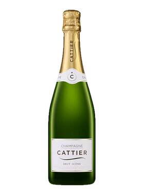 【顺丰包邮】Cattier佳醍亚 经典干型香槟法国进口黑桃A酒庄1.5L