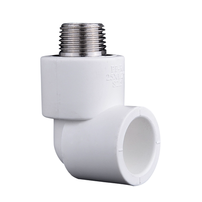 联塑PPR外螺纹弯头正品热熔4分