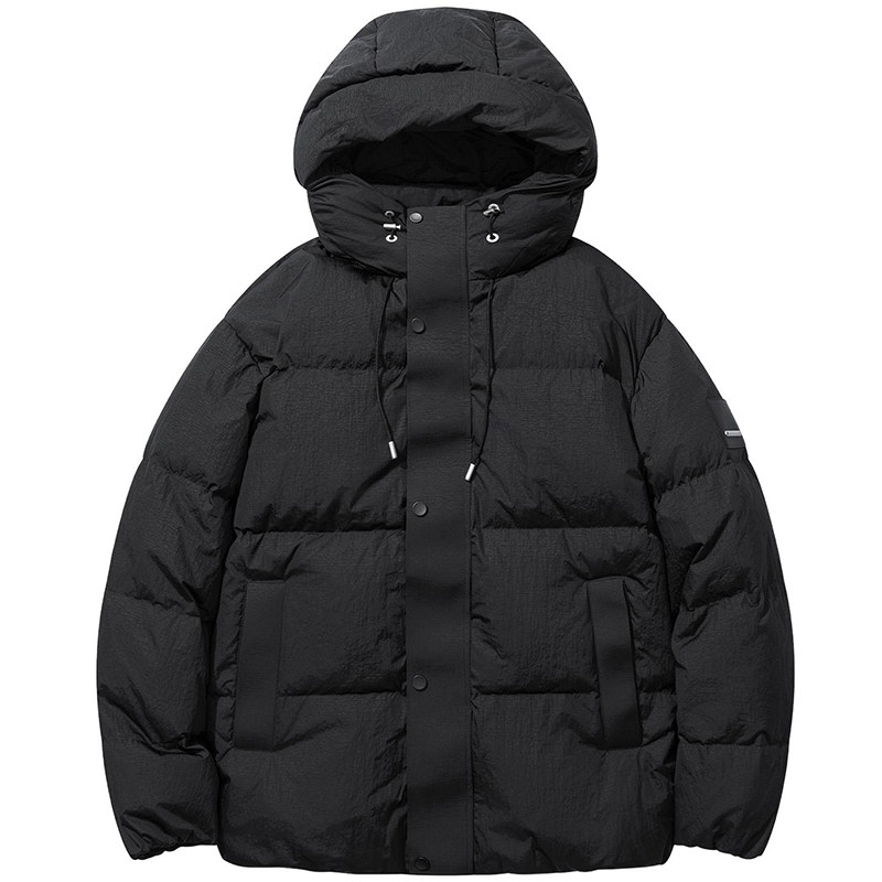 雅鹿高蓬石墨烯蓄热连帽羽绒服男