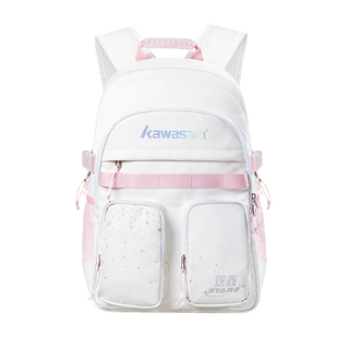 川崎繁星羽毛球拍包男女生专业运动多隔层大容量防水双肩背包正品