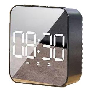 跨境新款LED时钟学生闹钟插电两用大屏显示数字时钟声控温度钟