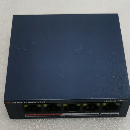 DS-3E0105P-E/M5口POE供电交换机 视