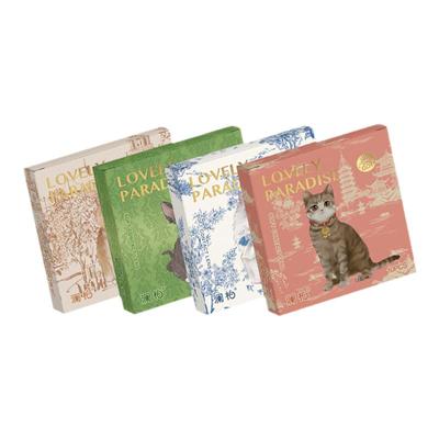 澜柏萌宠猫咪美瞳日抛10片可爱自然大小直径日常彩色隐形眼镜正品